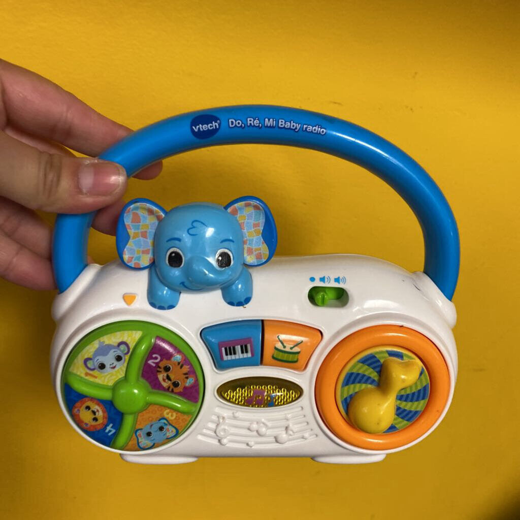 jouet interactif do re mi baby radio