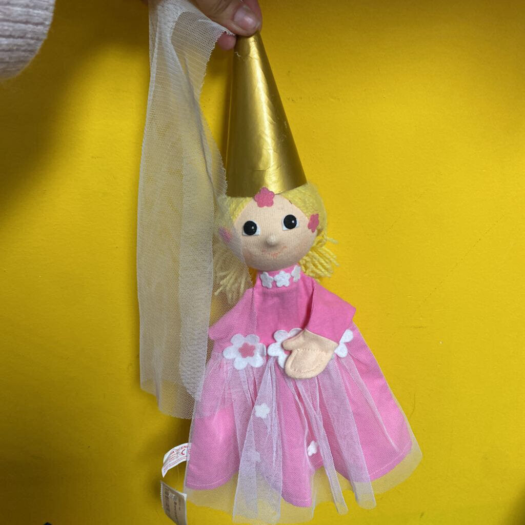 marionette poupe en tissus - princesse