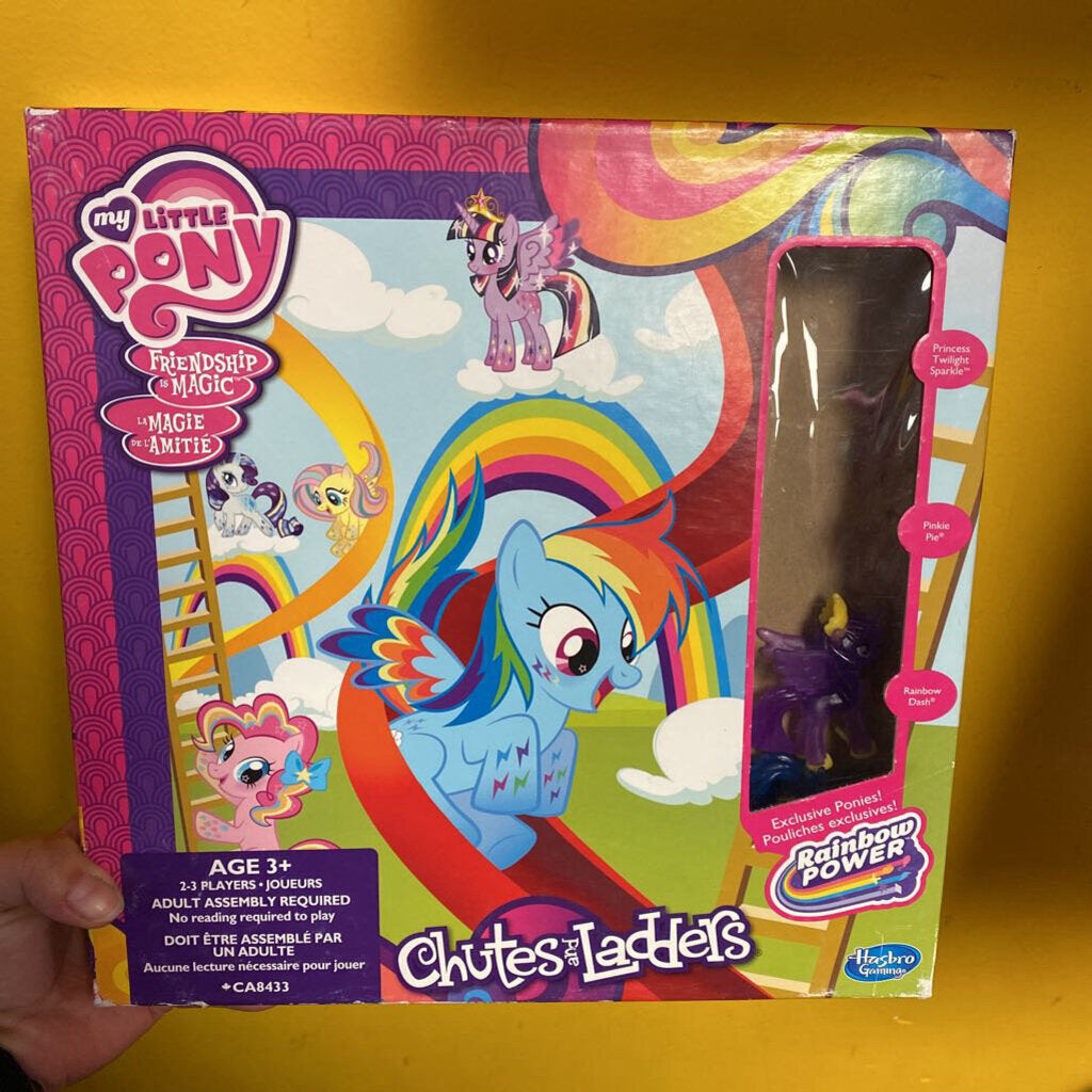 COMPLET Jeu des chutes and Ladders My little Pony