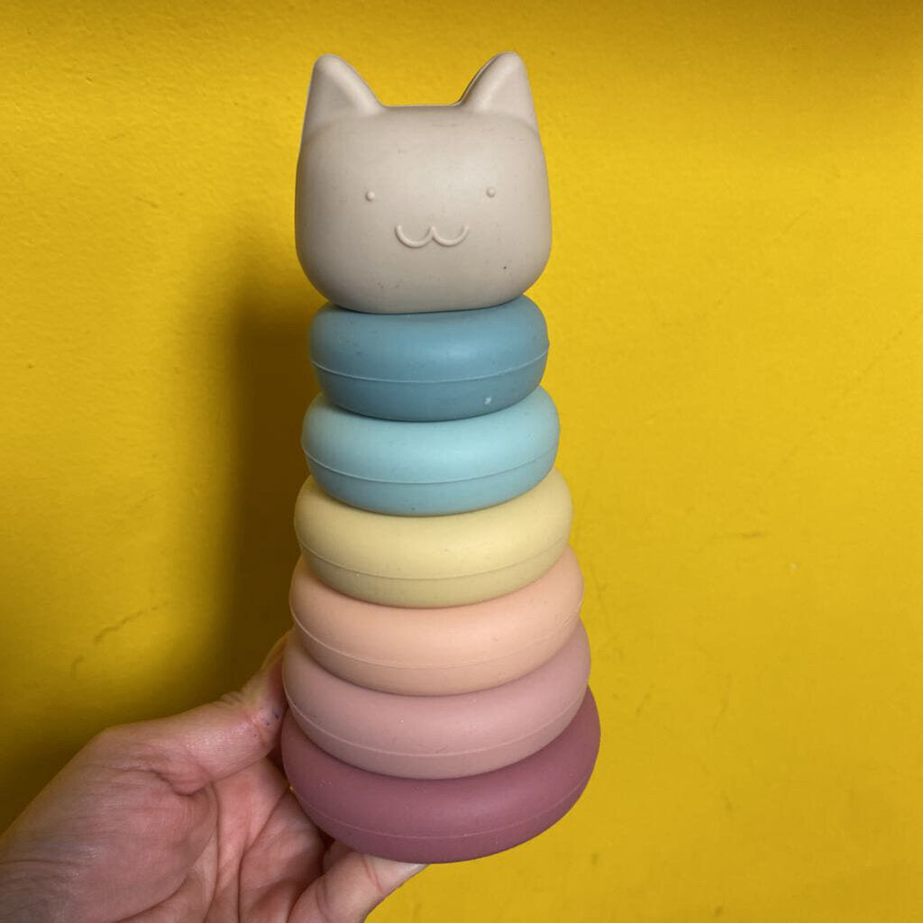 COMPLET Jeu a empiler 7pcs en SILICONE