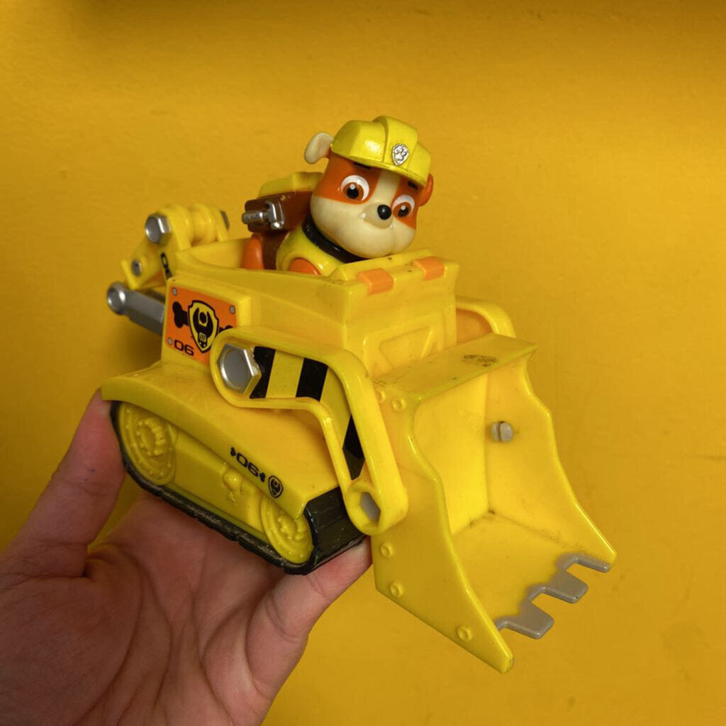 camion de construction + figurine ruben