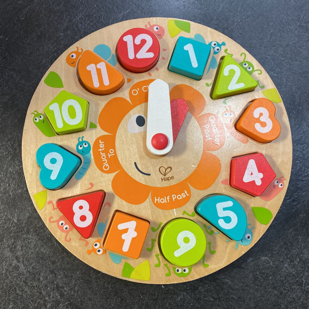 COMPLET Horloge a trier en BOIS