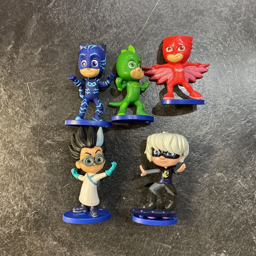 Lot de 5 figurines PJ MASKS