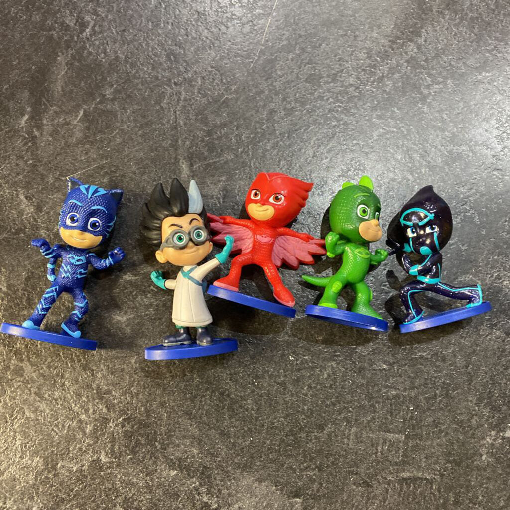 Lot de 5 figurines PJ MASKS