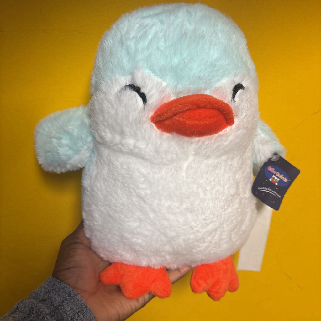 NEUF peluche qui ilumine PINGOUIN