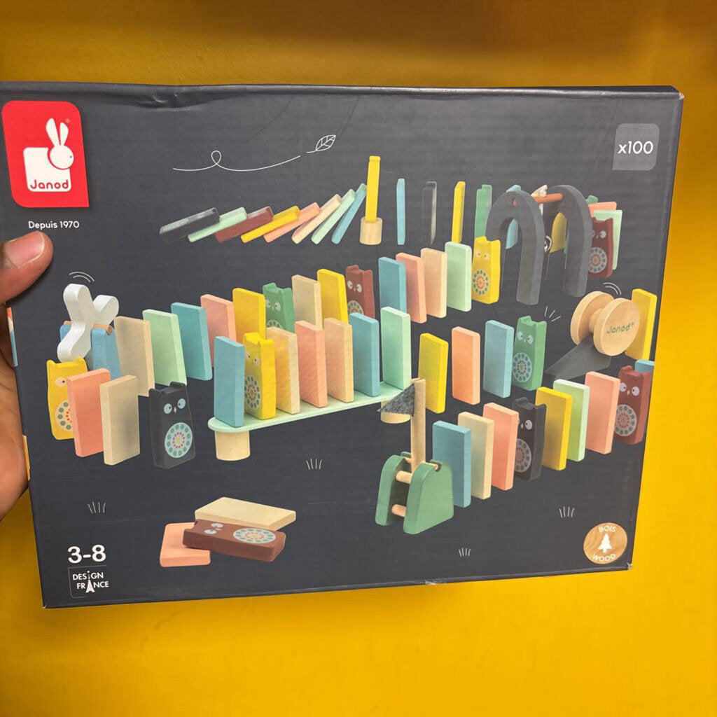 COMPLET jeu effet dominos EN BOIS