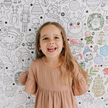 Charger l&#39;image dans la galerie, NOÊL - Affiche géante à colorier
