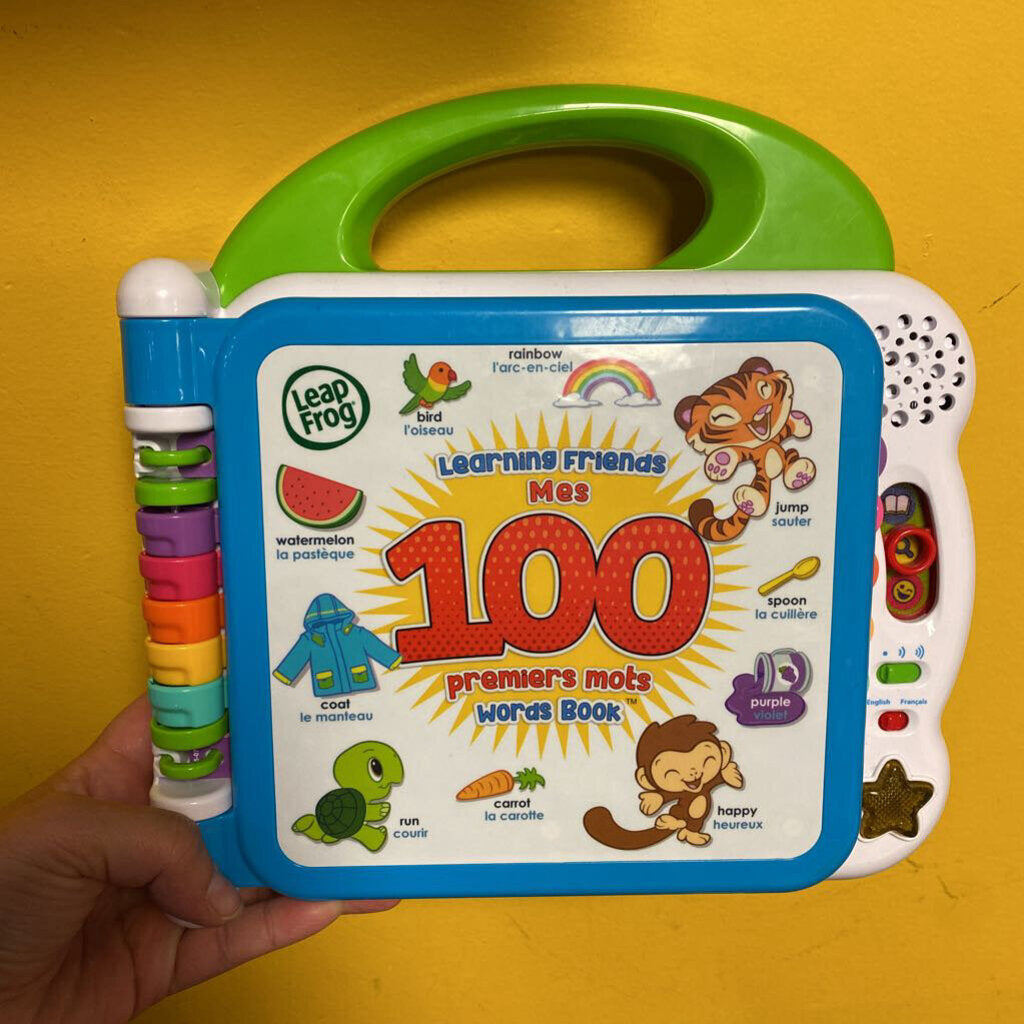 Jouet interactif - mes 100 premiers mots