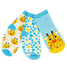 Charger l'image dans la galerie, 3 paires de bas GIRAFE 0-24 mois

