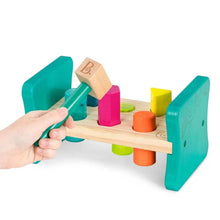 Charger l'image dans la galerie, Petit établi en bois coloré "Pound &amp; Play"
