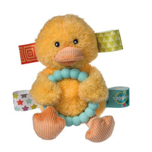 Charger l'image dans la galerie, Jouet de dentition et peluche CANARD Dunkin Duck TAGGIES
