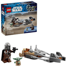 Charger l'image dans la galerie, The Mandalorian &amp; Grogu's Speeder Bik Star Wars - 75436
