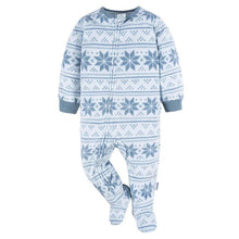 Charger l'image dans la galerie, Pyjamas avec pattes FLOCONS 12 mois
