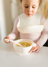 Charger l'image dans la galerie, Plat avec ventouse - Silicone Snack Bowl - creme
