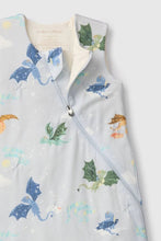 Charger l'image dans la galerie, Gigoteuse sac de couchage dormeuse En TENCEL™ Lyocell 1.0 TOG - MAGICAL DRAGONS 6-18 mois
