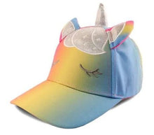 Charger l'image dans la galerie, Casquette 3D Rainbow LICORNE 4-6+

