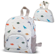 Charger l'image dans la galerie, Mini sac a dos DINOS - PLIABLE et IMPERMEABLE - Mini Backpack Waterproof &amp; Easy Fold-Up Pouch - 2-4+
