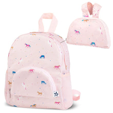 Charger l'image dans la galerie, Mini sac a dos UNICORN - PLIABLE et IMPERMEABLE - Mini Backpack Waterproof &amp; Easy Fold-Up Pouch - 2-4+
