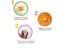 Charger l'image dans la galerie, Paque de 4 cubes qui ILLUMINENT DANS L'EAU - Licensed Light Up Cubes - Sesame Street JULIA
