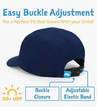 Charger l'image dans la galerie, Casquette UV - Sun lite NAVY WHALE PLAY - MEDIUM 6-24 mois
