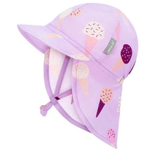 Charger l'image dans la galerie, Bonnet chapeau été à rabat en Nylon et Spandex LAVENDER ICE CREAM - 0-3 mois
