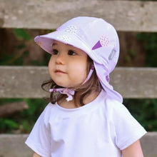 Charger l'image dans la galerie, Bonnet chapeau été à rabat en Nylon et Spandex LAVENDER ICE CREAM - 0-3 mois
