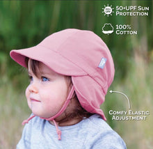 Charger l'image dans la galerie, Bonnet chapeau été à rabat en coton LAVENDER - 3-6 mois
