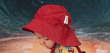 Charger l'image dans la galerie, Chapeau Soleil Rouge brique 4-6 ans
