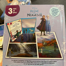 Charger l'image dans la galerie, COMPLET livre avec 12 figurines + tapis de jeu REINEdes NEIGES
