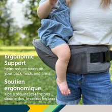 Charger l'image dans la galerie, Porte-bébé ergonomique - Hip Seat 4 en tissus antibactérien 3.2 à 13.6 kg
