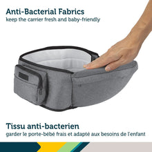 Charger l'image dans la galerie, Porte-bébé ergonomique - Hip Seat 4 en tissus antibactérien 3.2 à 13.6 kg
