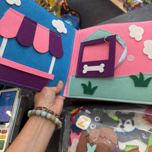 Charger l'image dans la galerie, jouet activites texture en tissus- pour apprendre
