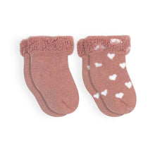 Charger l'image dans la galerie, 2 paires de chaussettes COEURS 3-6 mois
