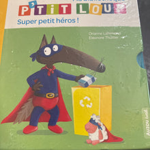 Charger l'image dans la galerie, lot de 4 livres Ma bibliotheque p tit loup -super petit heros
