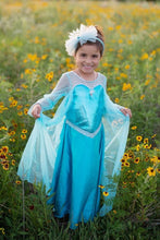 Charger l'image dans la galerie, DÉGUISEMENT Robe FROZEN reine des glaces avec cape 7-8 ans
