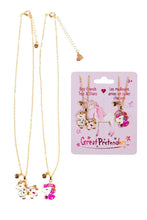 Charger l'image dans la galerie, Ensemble 2 colliers LICORNES - Bejewelled Unicorns Tear and Share Necklace
