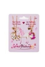 Charger l'image dans la galerie, Ensemble 2 colliers LICORNES - Bejewelled Unicorns Tear and Share Necklace
