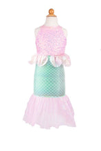 Charger l'image dans la galerie, DÉGUISEMENT 1 pc Robe de sirène - Pink Misty ROSE Mermaid Dress 5-6 ans

