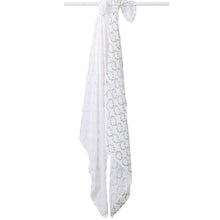 Charger l'image dans la galerie, BOUCLES et ROSES - Paquet de 2 Couvertures legeres OU pour emmailloter - Swaddling blanket BOWS - ROSE TRELLIS
