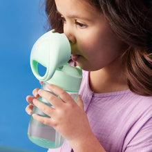 Charger l'image dans la galerie, Gourde avec paille - 380mL Drink Bottle with straw SPEARMINT GREEN
