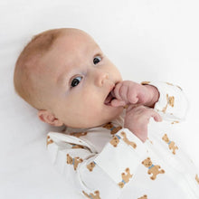 Charger l'image dans la galerie, Pyjama à pattes - Bamboo Footed Sleepers - VINTAGE BEAR 0-3 mois
