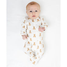 Charger l'image dans la galerie, Pyjama à pattes - Bamboo Footed Sleepers - VINTAGE BEAR 3-6 mois
