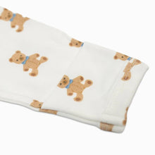 Charger l'image dans la galerie, Pyjama à pattes - Bamboo Footed Sleepers - VINTAGE BEAR 6-12 mois
