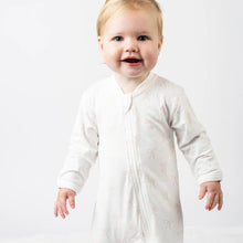 Charger l'image dans la galerie, Pyjama à pattes - Bamboo Footed Sleepers - VINTAGE Bows 6-12 mois
