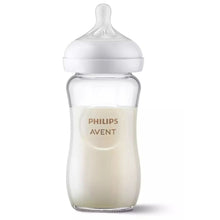 Charger l'image dans la galerie, Biberon en verre - Glass Natural Response Baby Bottle 8 oz - 3-6 mois

