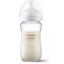 Charger l'image dans la galerie, Biberon en verre - Glass Natural Response Baby Bottle 8 oz - 3-6 mois
