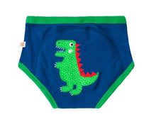 Charger l'image dans la galerie, Paquet de 3 culottes d'entraînement - Coton biologique - DINOS - 3-4 ans

