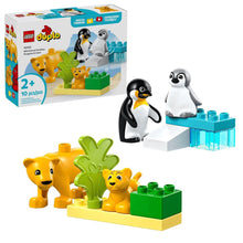 Charger l'image dans la galerie, DUPLO Familles d’animaux sauvages : Pingouins et lions - 10442
