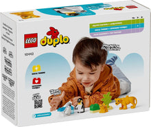 Charger l'image dans la galerie, DUPLO Familles d’animaux sauvages : Pingouins et lions - 10442
