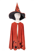 Charger l'image dans la galerie, DEGUISEMENT 2 pcs - Cape et chapeau de sorcier - Autumn Embers Wizard Cape and Hat - 4-6 ans
